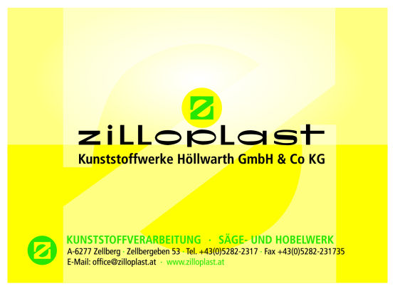 Zilloplast Kunststoffwerke Höllwarth GmbH & Co KG Logo
